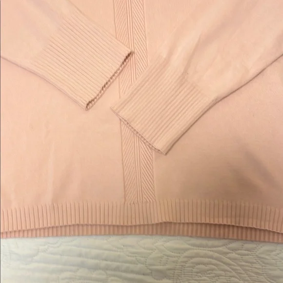 Talbots Pink Crew Neck Sweater Soft Knit - Picture 5 of 6